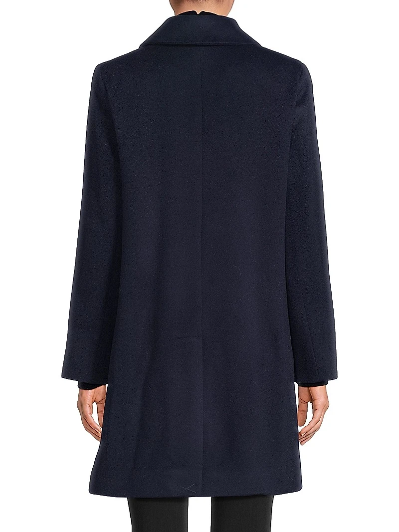 Wool-Cashmere Car Coat