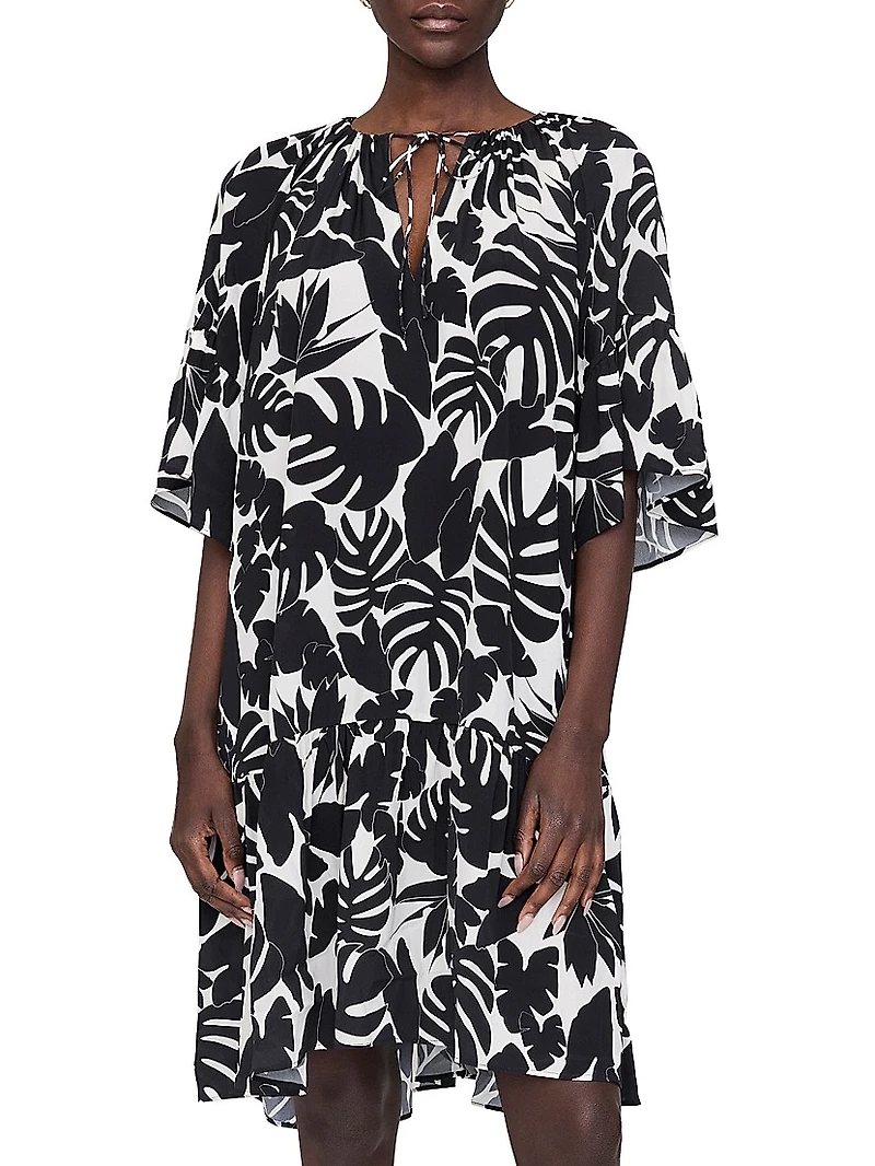 Lolita Printed Knee-Length Dress