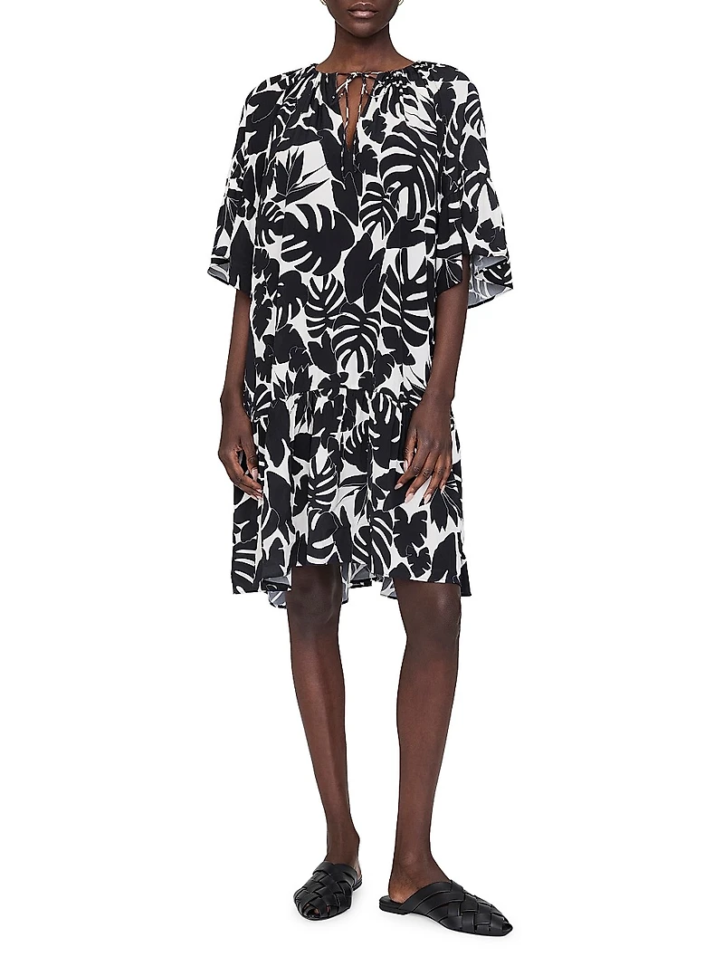 Lolita Printed Knee-Length Dress