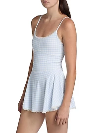 Lunella Gingham Minidress