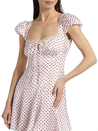 Avine Satin Minidress