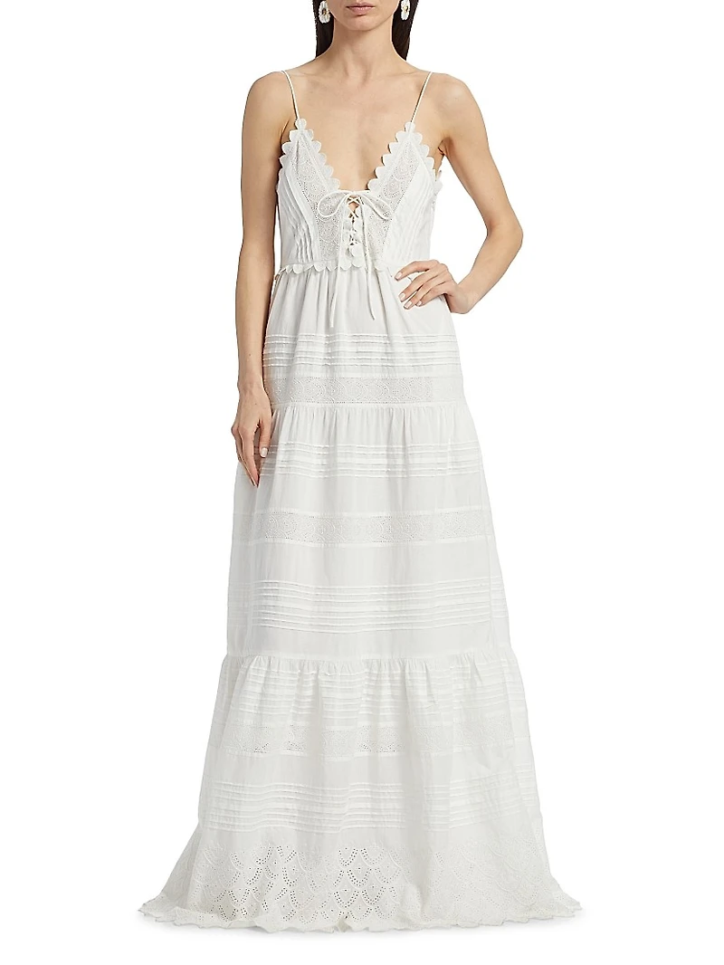 Terria Cotton Maxi Dress