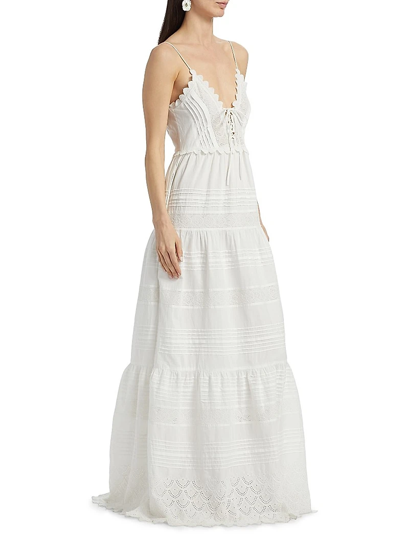 Terria Cotton Maxi Dress