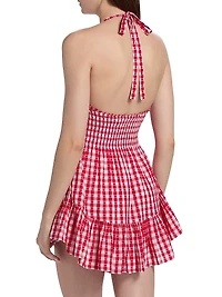 Trishelle Gingham Minidress