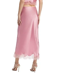 Calder Satin Maxi Skirt