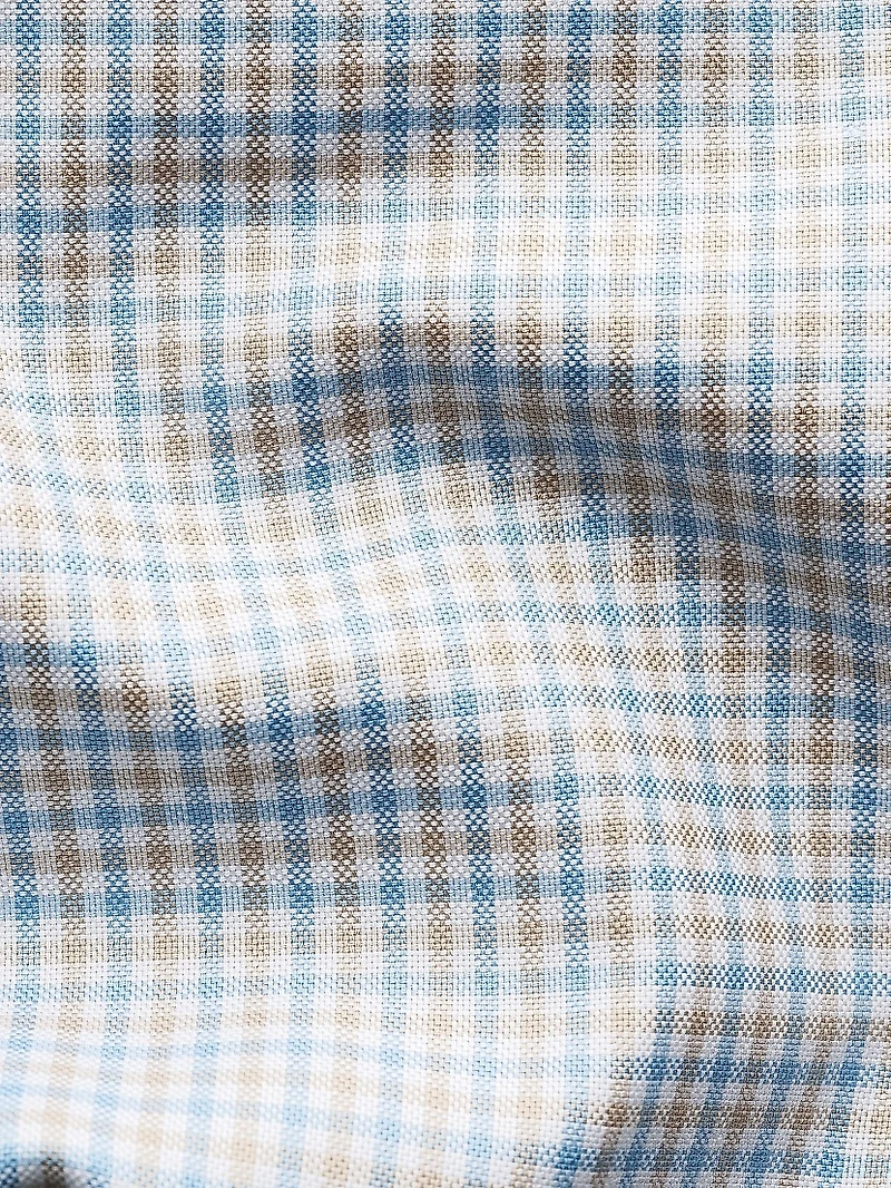 Slim-Fit Tattersall Check Button-Front Shirt