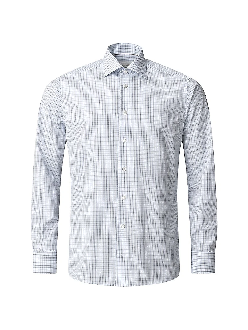 Contemporary-Fit Check Elevated Shirt