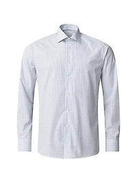 Contemporary-Fit Check Elevated Shirt