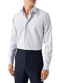 Contemporary-Fit Check Elevated Shirt