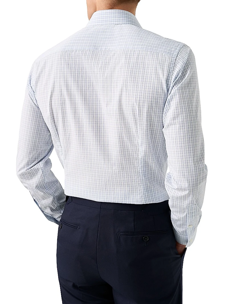 Contemporary-Fit Check Elevated Shirt