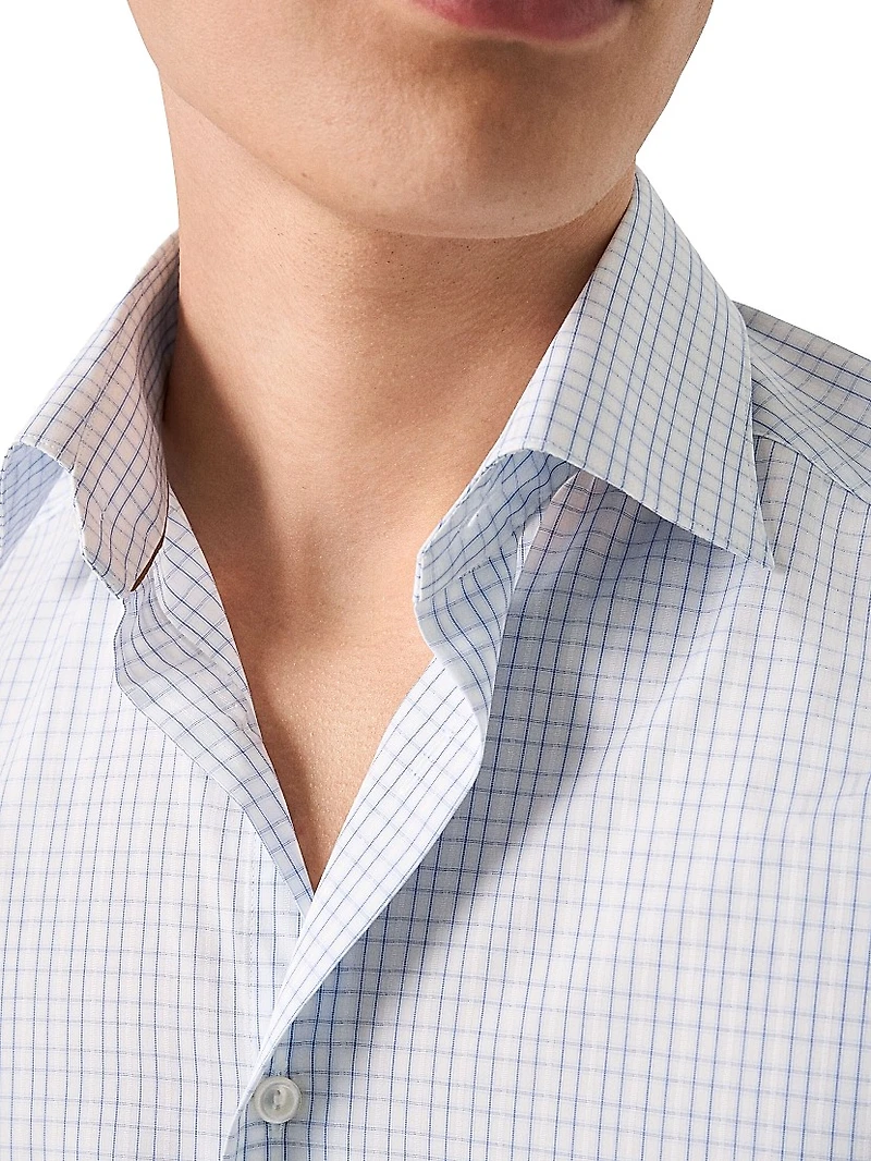 Contemporary-Fit Check Elevated Shirt