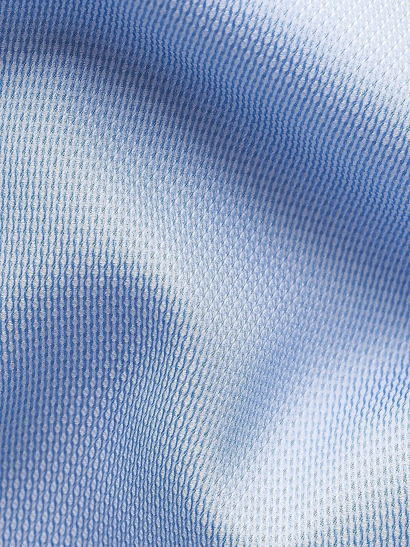 Contemporary-Fit Textured Solid Elevated Shirt