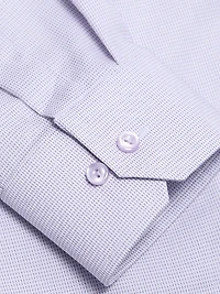 Contemporary-Fit Striped Elevated Cotton Shirt