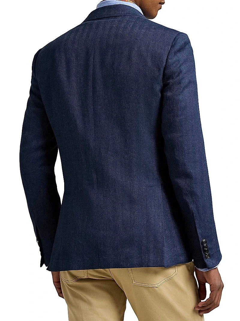 Polo Tailored Herringbone Sport Coat