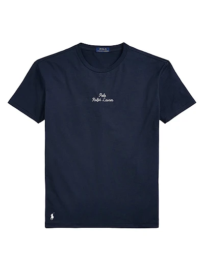 Classic Fit Logo Jersey T-Shirt