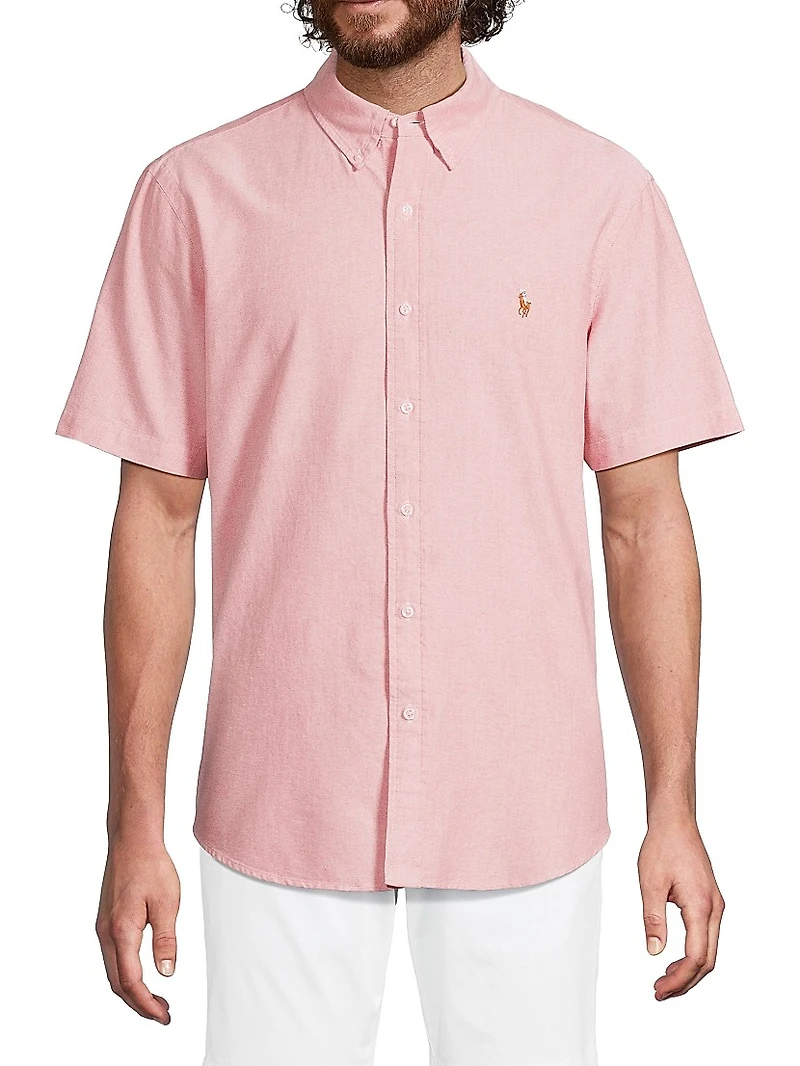 Classic-Fit Short-Sleeve Oxford Shirt