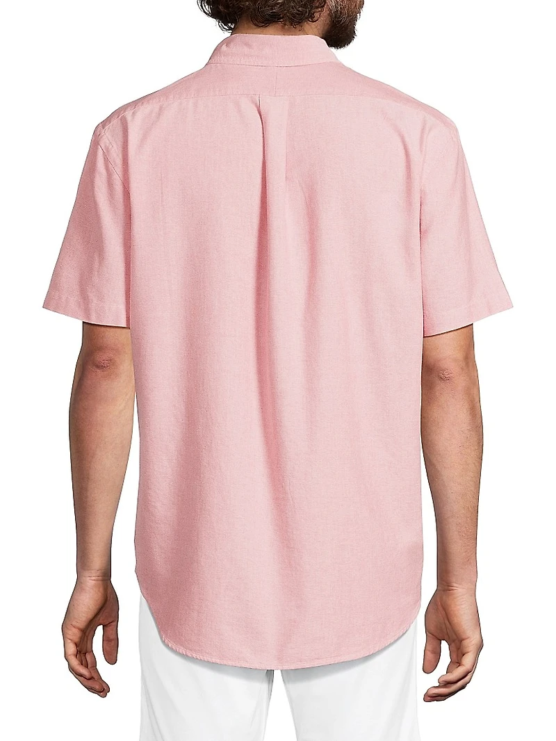 Classic-Fit Short-Sleeve Oxford Shirt