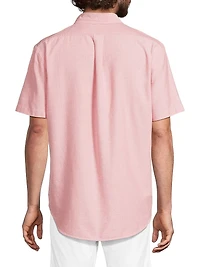 Classic-Fit Short-Sleeve Oxford Shirt