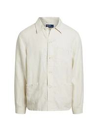 Linen Utility Jacket