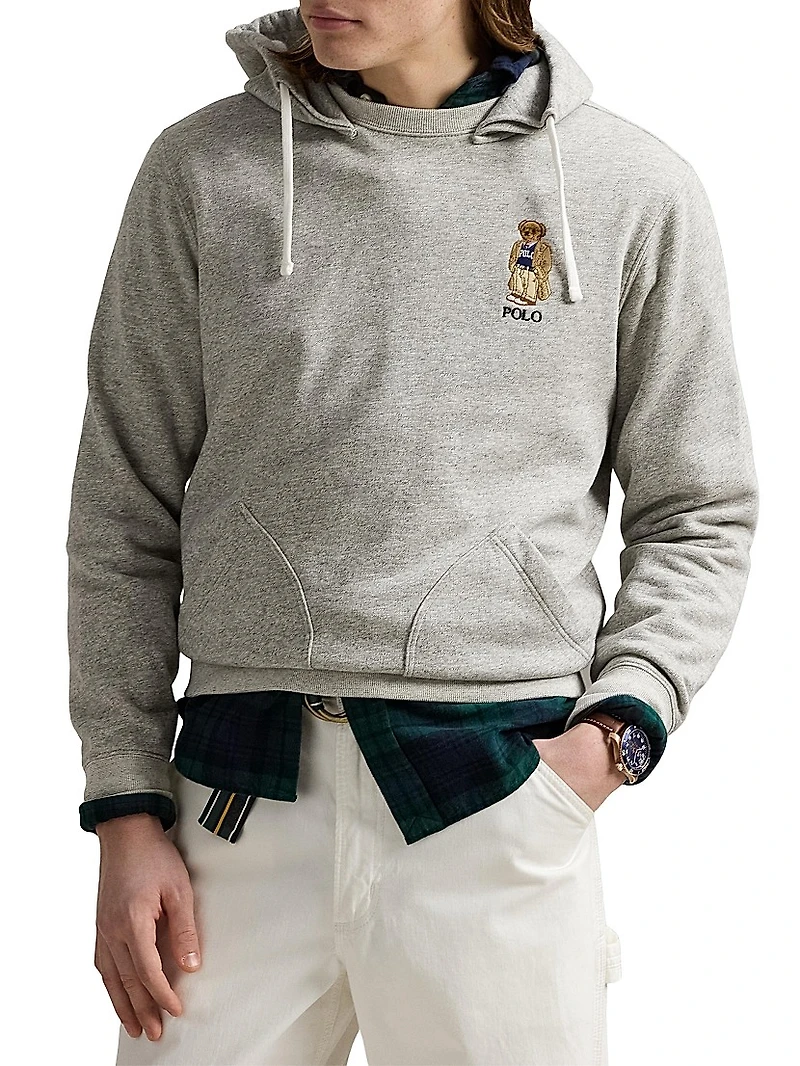 Polo Bear Fleece Hoodie