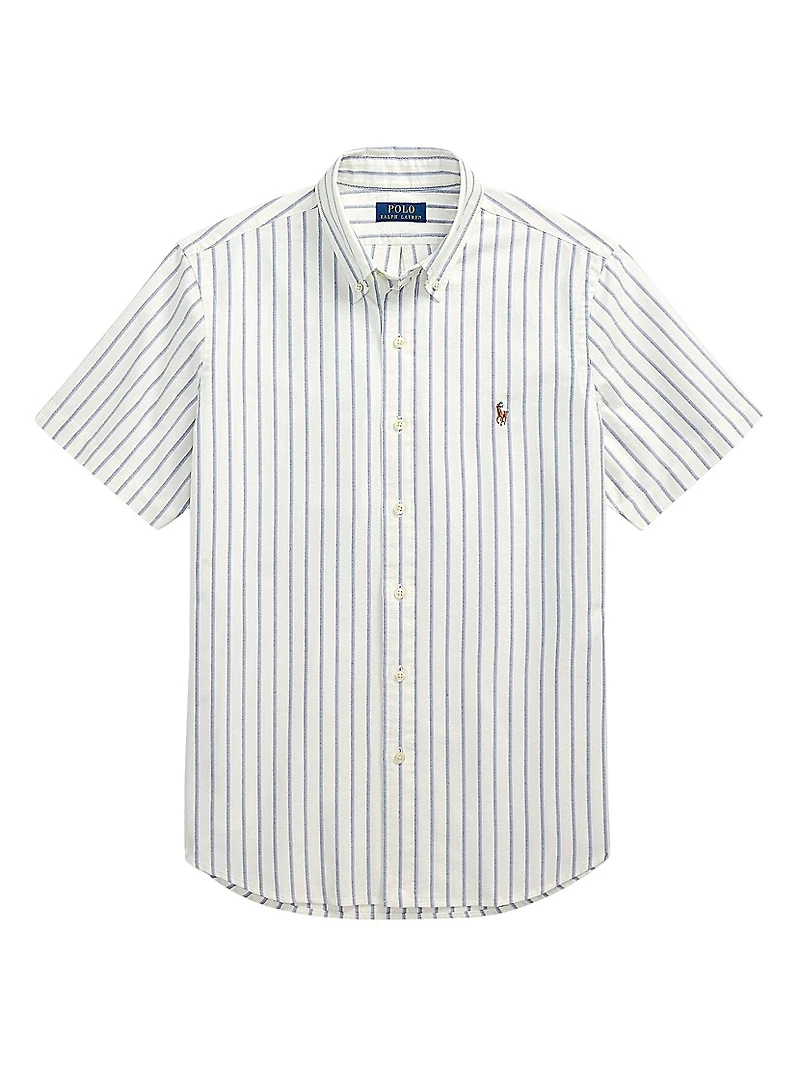 Classic-Fit Striped Oxford Shirt