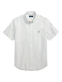 Classic-Fit Striped Oxford Shirt