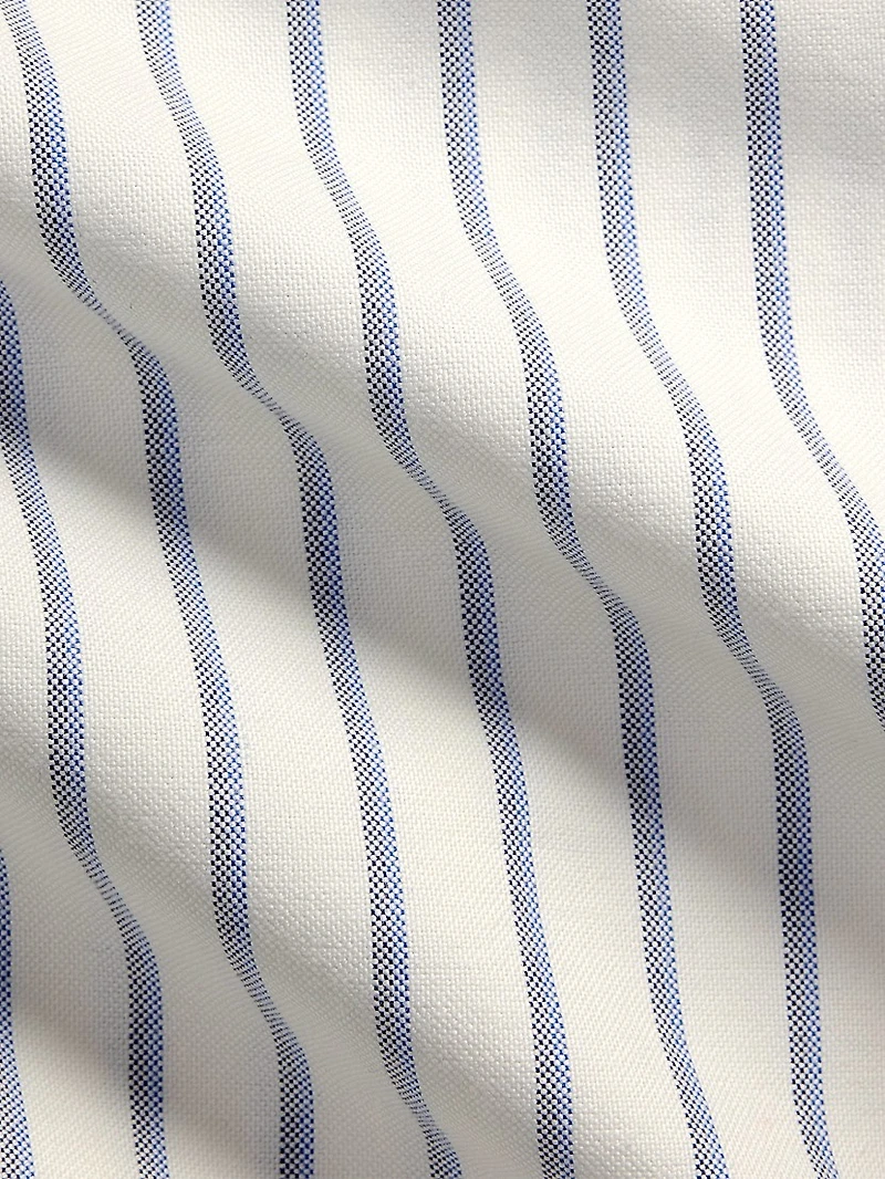 Classic-Fit Striped Oxford Shirt