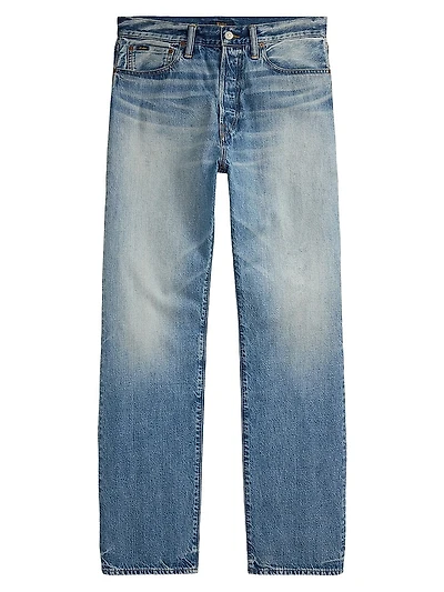 Heritage Straight Faded Jeans