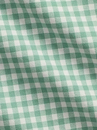 Classic Fit Gingham Oxford Camp Shirt