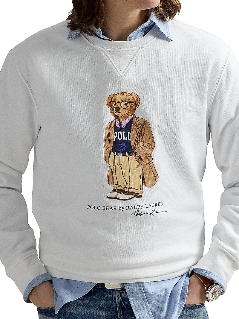 Polo Bear Fleece Sweatshirt
