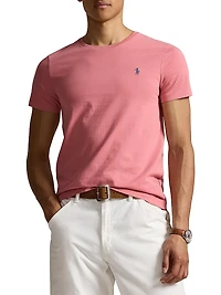 Custom Slim-Fit Jersey Crewneck T-Shirt