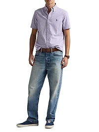 Classic Fit Gingham Oxford Shirt