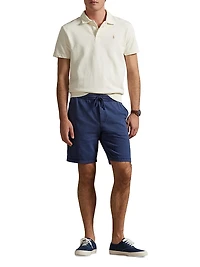 Loopback Fleece Polo Sweatshirt