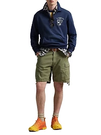 Fleece Half-Zip Collared Pullover