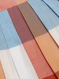 Lennon Plaid Cotton Midi-Dress