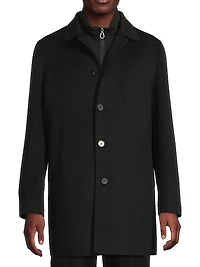 Alfredo Wool Layered Car Coat