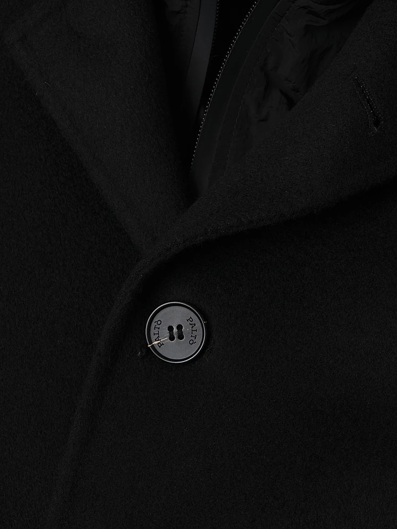 Alfredo Wool Layered Car Coat