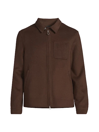 Leandro Wool Coach Jacket
