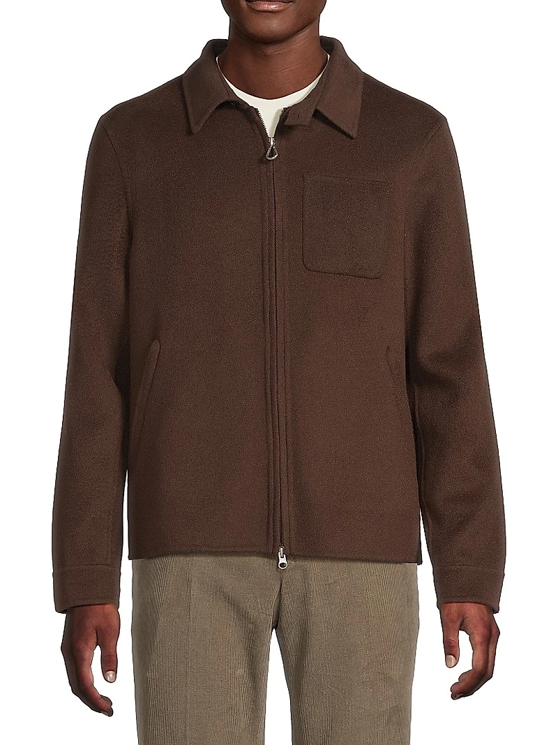 Leandro Wool Coach Jacket