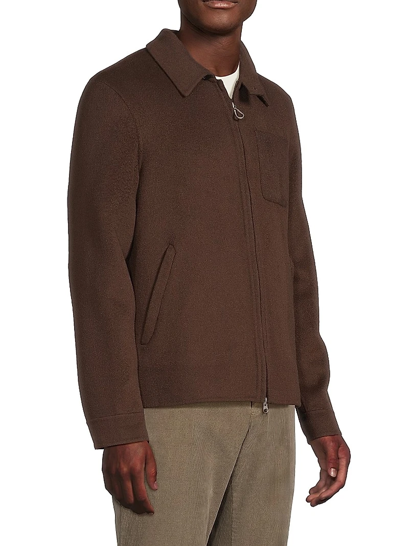 Leandro Wool Coach Jacket