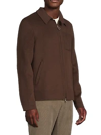 Leandro Wool Coach Jacket