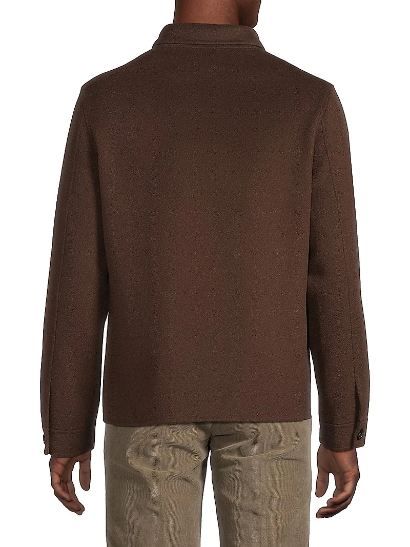 Leandro Wool Coach Jacket