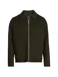 Dante Wool Zip-Front Jacket