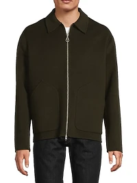 Dante Wool Zip-Front Jacket