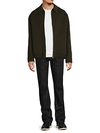 Dante Wool Zip-Front Jacket