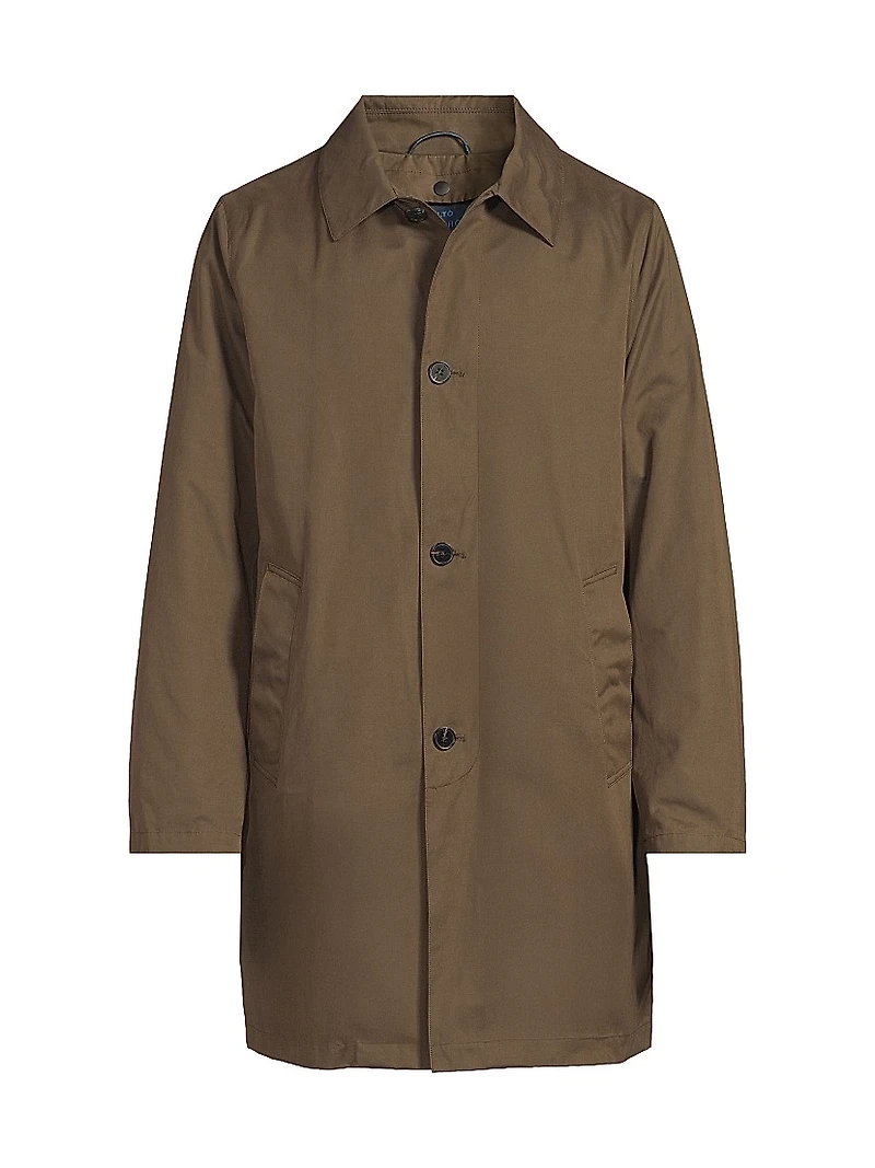 Cantuccio Cotton Canvas Trench Coat