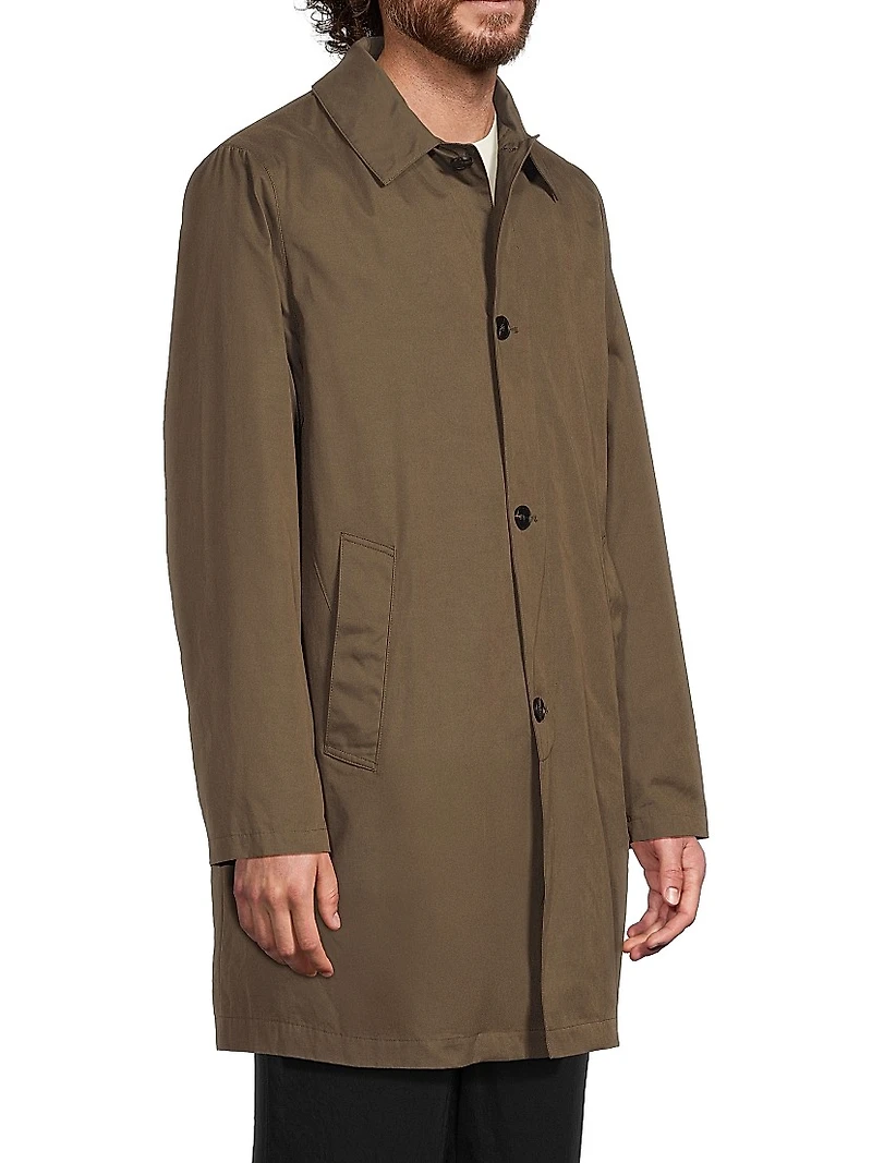 Cantuccio Cotton Canvas Trench Coat