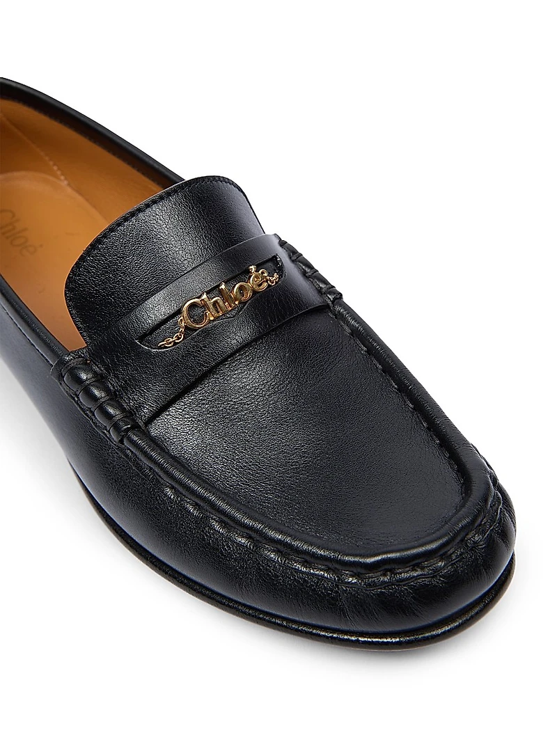 Chloé Leather Loafers