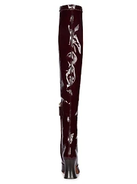 Janis Tall Shaft Patent Leather Boots