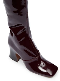 Janis Tall Shaft Patent Leather Boots